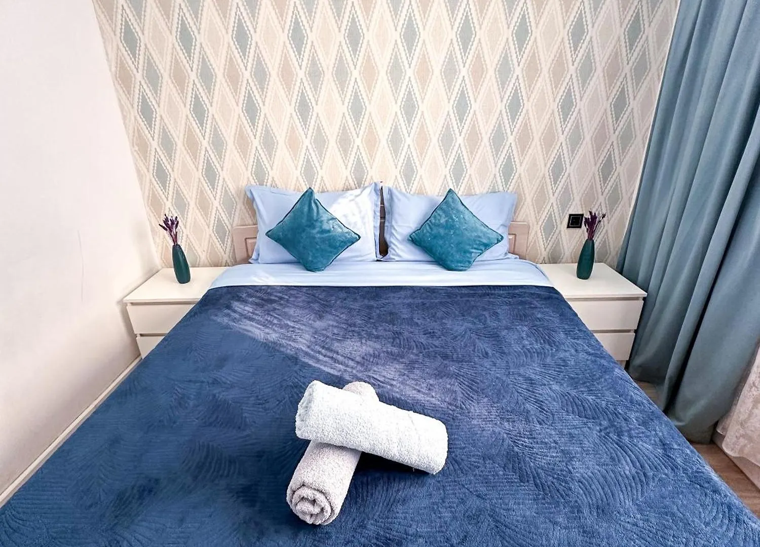 Светлая Квартира В Жк Атлант Недалеко От Арбата Almaty Apartment