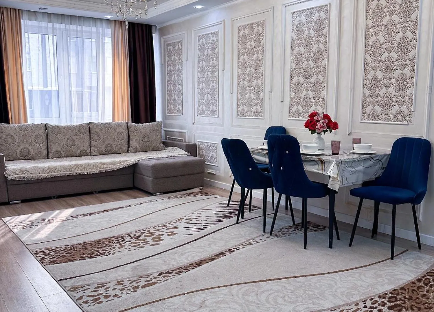 Светлая Квартира В Жк Атлант Недалеко От Арбата Almaty Kazakhstan