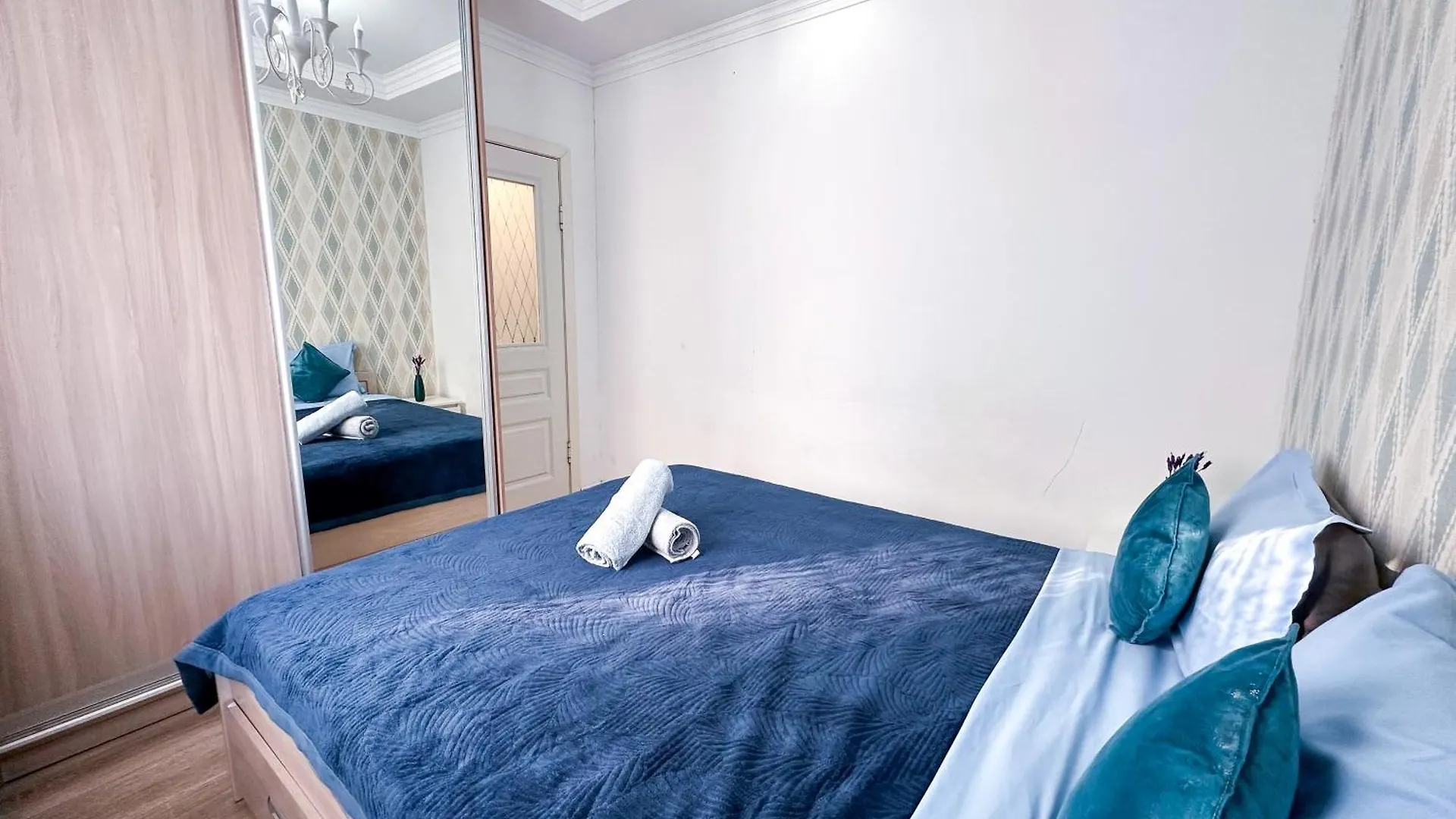 Светлая Квартира В Жк Атлант Недалеко От Арбата Almaty Apartment