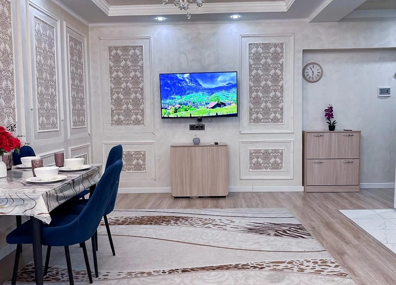 Светлая Квартира В Жк Атлант Недалеко От Арбата Almaty