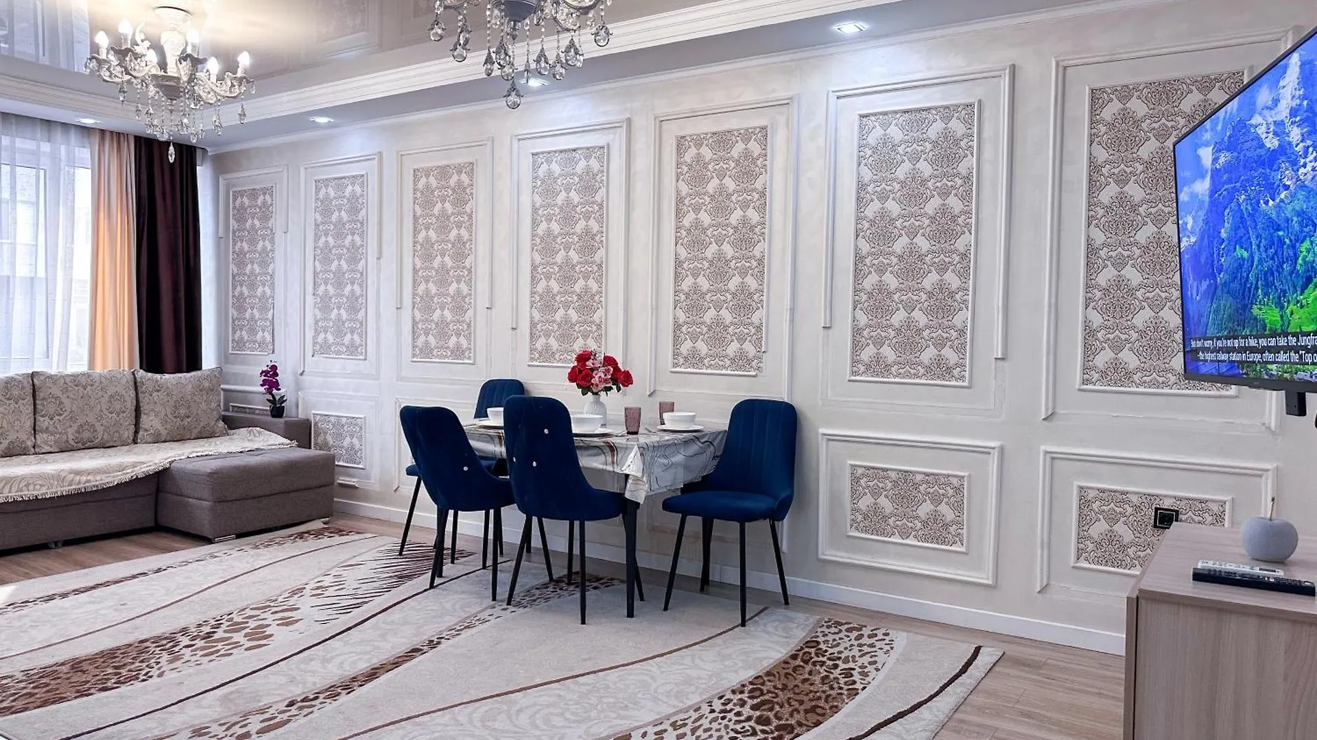 Apartmán Светлая Квартира В Жк Атлант Недалеко От Арбата Almaty